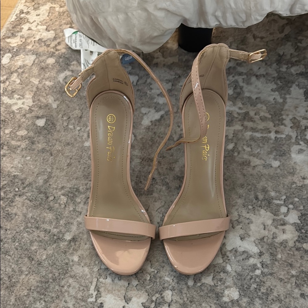 Dream Pairs Nude High Heels